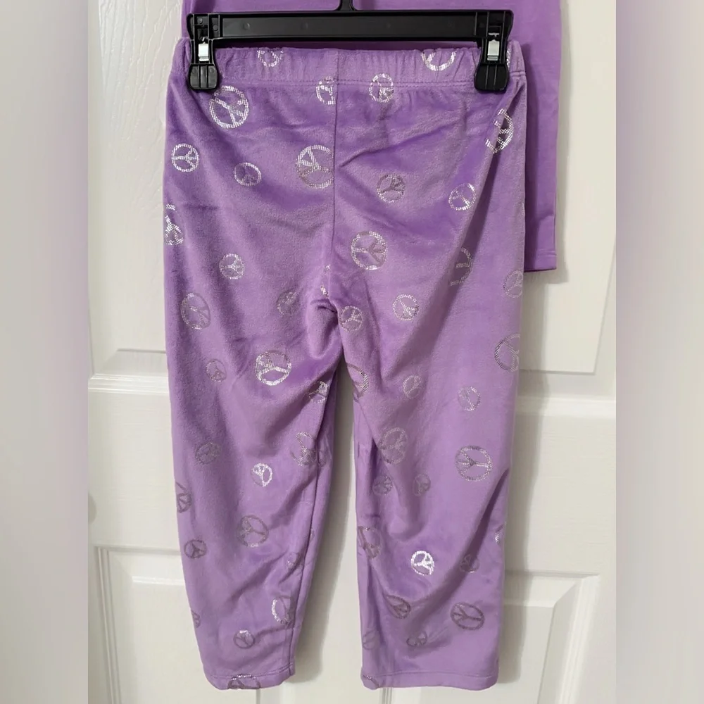 Wonder Nation Purple Peaceful Slumber Pajama Set